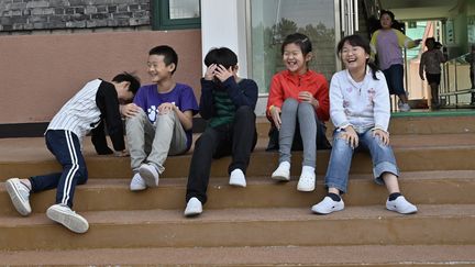 62 000 cas de harcèlements scolaires ont été recensés en 2022 en Corée du Sud. (JUNG YEON-JE / AFP)