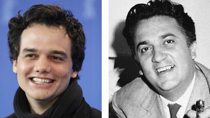 A gauche, l&#039;acteur Wagner Moura (2008), à droite Federico Fellini en 1954. Il vient de recevoir des Oscars pour La Strada
 (A gauche HERMANN J. Knippertz/AP/SIPA, A droite Ellis Bosworth/AP/SIPA)