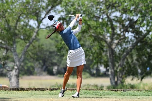 Céline Boutier à l'US Open sur le parcours de Charleston (Twitter LPGA)