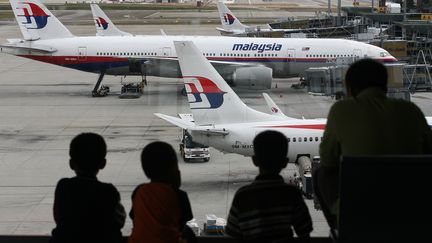 Les clients de la Malaysia Airlines, dont un avion est ici pris en photo &agrave; l'a&eacute;roport de Kuala Lumpur (Malaisie) le 3 ao&ucirc;t 2014, devaient lister leurs destinations de r&ecirc;ve pour gagner des billets gratuits. (EYEPRESS NEWS)