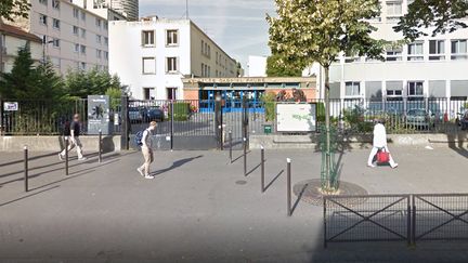 L'entrée du lycée Gabriel Fauré, dans le 13e arrondissement de Paris. (CAPTURE D'ÉCRAN GOOGLE MAP)