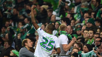 Wolfsburg accueille le Real pour le match aller des quarts de finale de la Ligue des champions, avec l'envie de créer la surprise. (JOHN MACDOUGALL / AFP)