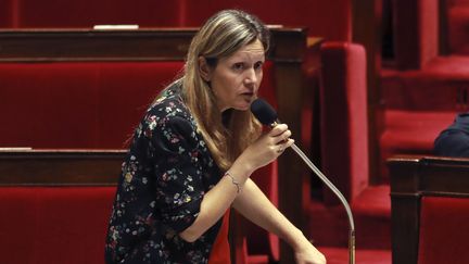 La députée&nbsp;Yaël Braun-Pivet, à Paris, le 27 juillet 2017. (JACQUES DEMARTHON / AFP)