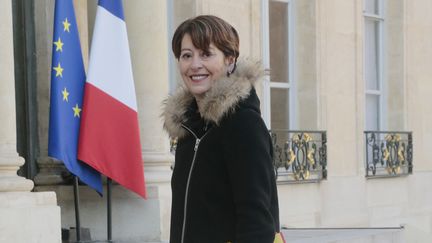 La Ccontr&ocirc;leure g&eacute;n&eacute;rale des lieux de privation de libert&eacute;, Adeline Hazan, le 5 mars 2015 &agrave; l'Elys&eacute;e &agrave; Paris. (JACQUES DEMARTHON / AFP)