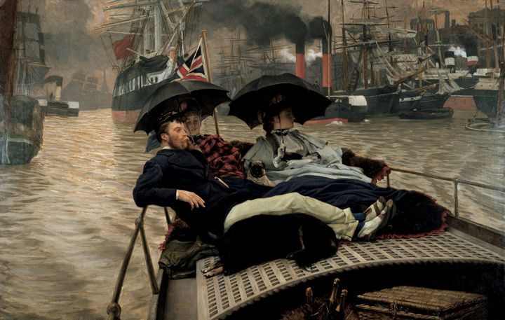 James Tissot, "On the Thames", 1876, Angleterre, Wakefield, The Wakefield Permanent Art Collection&nbsp; (Photo © Jerry Hardman-Jones)