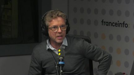 Thomas Rohmer, directeur et fondateur de l’Observatoire de la Parentalité et de l'Éducation Numérique, le 8 octobre 2024 sur franceinfo. (FRANCEINFO / RADIO FRANCE)