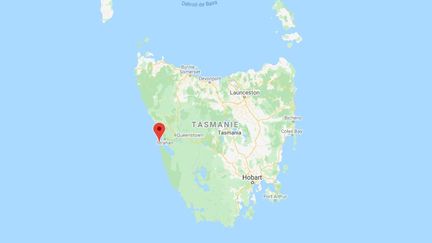 La baie de Macquarie, à l'ouest de la Tasmanie (Australie) (GOOGLE MAPS)