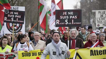 &nbsp; (Après une mobilisation ici en mars, ici les commerçants et artisans sont à nouveau appelés à manifester © MaxPPP)