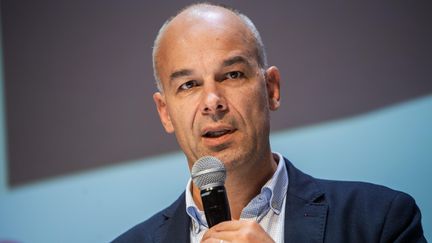 Arnaud Rousseau Agriculteur président d' Avril, le 13 octobre 2022. (MARTIN ROCHE / OUEST-FRANCE / MAXPPP)