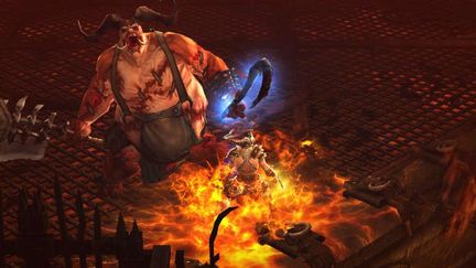 Une sc&egrave;ne extraite du jeu "Diablo III", sorti le 15 mai 2012 en France. (AP / SIPA)