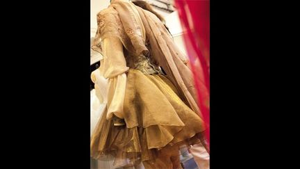 Le ballet est une succession de Nymphes aux tutus romantiques en organza japonais (un des tissus les plus légers au monde).
 (Anne Deniau)