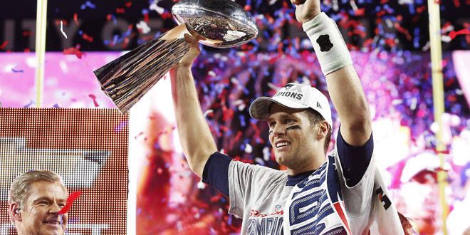 Le quaterback des Patriots, Tom Brady