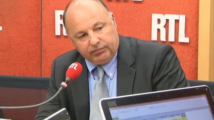 Capture d'&eacute;cran de l'interview de Christophe Naudin sur RTL, le 28 octobre 2015. (RTL / FRANCETV INFO)