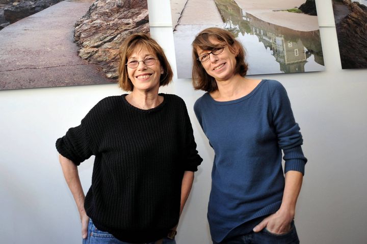 Jane Birkin et sa fille Kate Barry au Festival du film britannique de Dinard en 2012
 (PHOTOPQR/OUEST FRANCE)