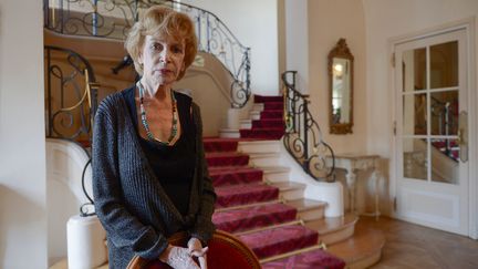 L'écrivaine irlandaise Edna O'Brien, le 5 novembre 2019, lors de la remise du prix Femina, à Paris. (ISA HARSIN / SIPA)