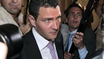 Jérome Kerviel, ex-trader à la Société générale, au tribunal de Paris le 08 juin 2010. (AFP/JACQUES DEMARTHON)