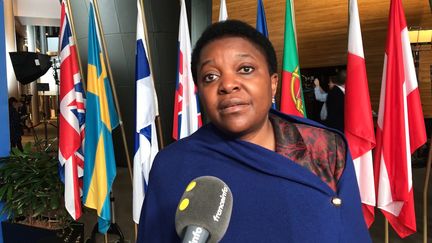 Cécile Kashetu Kyenge, députée européenne. (FRANCEINFO / RADIOFRANCE)