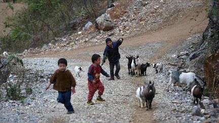 Des millions d'enfants chinois vivent sans leurs parents. (AFP)