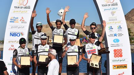 L'équipe Dimension Data sur le dernier Tour d'Oman (DE WAELE TIM / TDWSPORT SARL)