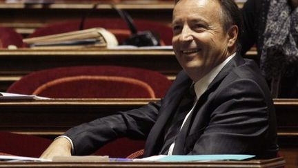 Le président du groupe PS au Sénat, Jean-Pierre Bel: "Nous n'avons aucune volonté d'obstruction" (AFP - JACQUES DEMARTHON)