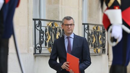 Le secrétaire général de l'Élysée, Alexis Kohler, le 5 juin 2018 à l'Elysée. (LUDOVIC MARIN / AFP)