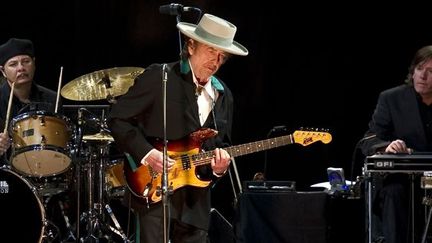 Bob Dylan en concert à Shanghaï le 8 avril 2011
 (AFP/PHILIPPE LOPEZ)