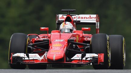 Sebastian Vettel (JOE KLAMAR / AFP)