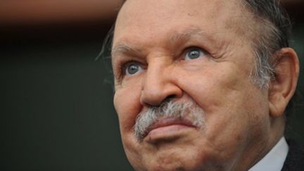 C'est la première fois que le président Bouteflika s'adressera aux Algériens depuis le début des révolutions arabes. (AFP PHOTO / FAYEZ NURELDINE)