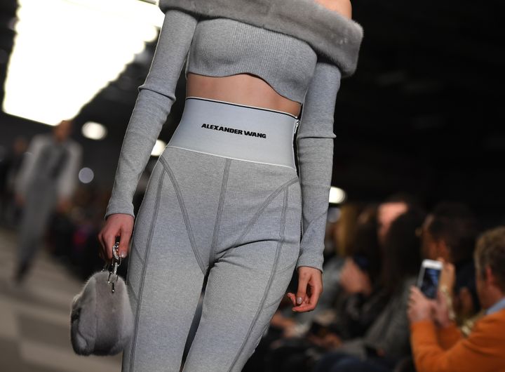 Alexander Wang pap ah 2018-19, à New York, en février 2018
 (ANGELA WEISS / AFP)