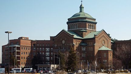 Vue générale de l'Hôpital du Sacré-Cœur de Montréal à Montréal, au Canada.
  (MAXPPP)