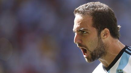 &nbsp; (Gonzalo Higuain a inscrit le seul but argentin © Reuters/Ueslei Marcelino)