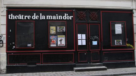 Le th&eacute;&acirc;tre de la Main d'Or &agrave; Paris, le 12 janvier 2014. (MAXPPP)