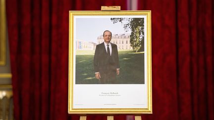 Le portrait officiel de François Hollande, par Raymond Depardon
 (BERTRAND LANGLOIS / AFP)