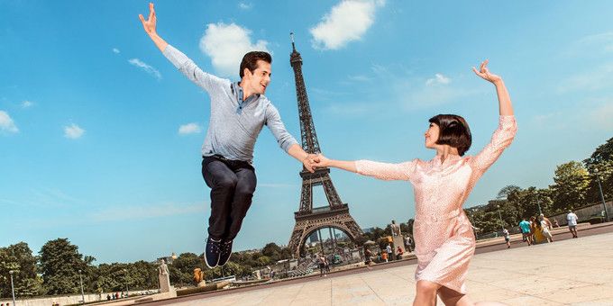 Robert Fairchild et Leanne Cope dans "Un Américain à Paris"
 (Théâtre du Châtelet)