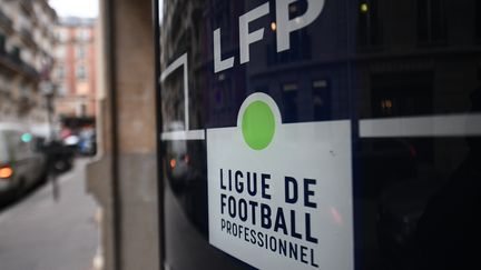 Les locaux de la LFP, ce 1er février (FRANCK FIFE / AFP)