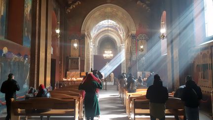 La cathédrale arménienne de Lviv (Ukraine). (MARIE-PIERRE VEROT / RADIO FRANCE)