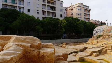 Carrière antique, site de la Corderie, Marseille 
 (CITIZENSIDE / Hugo Lara / Citizenside / AFP)