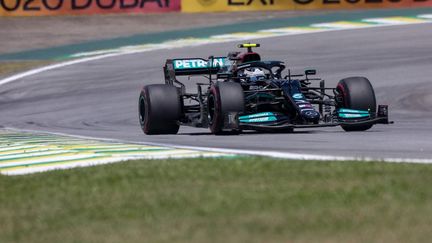 Valtteri Bottas partira en pole position du Grand Prix du Brésil. (STRINGER / ANADOLU AGENCY)