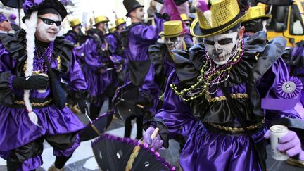 La Mummers Parade à Philadelphie, défilé du Nouvel an traditionnel (1er janvier 2015)
 (Joseph Kaczmarek / AP / SIPA)