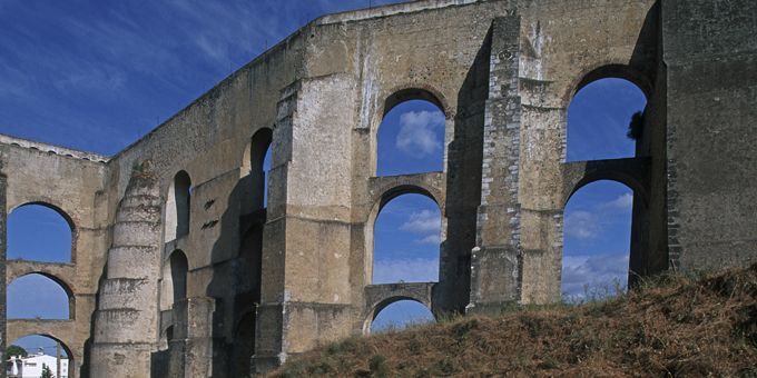 L&#039;aqueduc d&#039;Elvas, au Portugal (2007)
 (Wojtek Buss / TIPS / Photononstop / AFP)