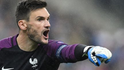 Le gardien et capitaine des Bleus Hugo Lloris (MARTIN BUREAU / AFP)