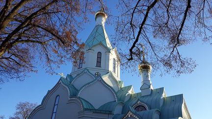 L'église orthodoxe de Strasbourg. Photo d'illustration. (CORINNE FUGLER / RADIO FRANCE)