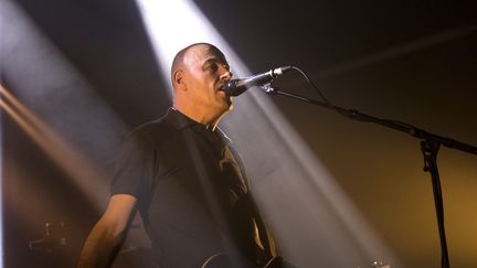 Dominique A, en concert au Rockstore à Montpellioer (Hérault), le 26 avril 2018. (GUILLAUME BONNEFONT / MAXPPP)