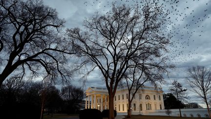 La Maison Blanche à Washington, le 21 janvier 2018. (YURI GRIPAS / REUTERS)