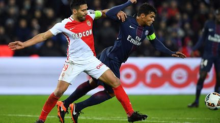 Paris et Monaco se retrouveront le 1er avril en finale de la Coupe de la Ligue (FRANCK FIFE / AFP)