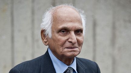 L'écrivain Intizar Hussain le 20 mai 2013 à Londres
 (Will Oliver / AFP)