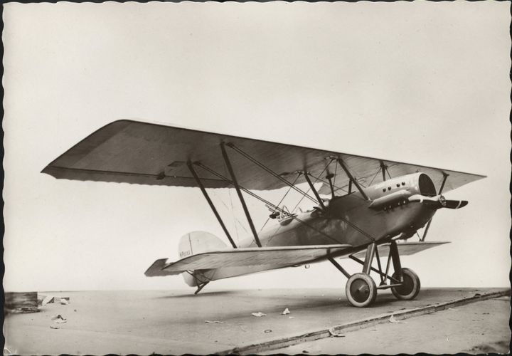 L'avion Potez 25 qui fera le succès de l'ingénieur français et contribuera à bâtir&nbsp;son empire aéronautique. (LEEMAGE VIA AFP)