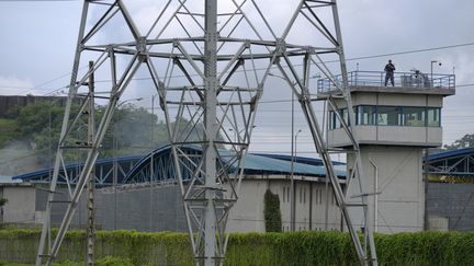 La prison de Guayaquil (Equateur), le 23 février 2021. (MARCOS PIN MENDEZ / AFP)