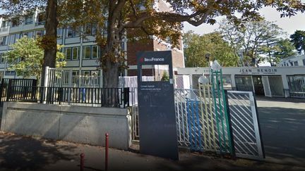 Le lycée polyvalent Jean-Renoir, à Bondy (Seine-Saint-Denis). (Capture d'écran sur Street View)