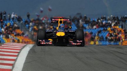 L'Allemand Sebastian Vettel (Red Bull) 